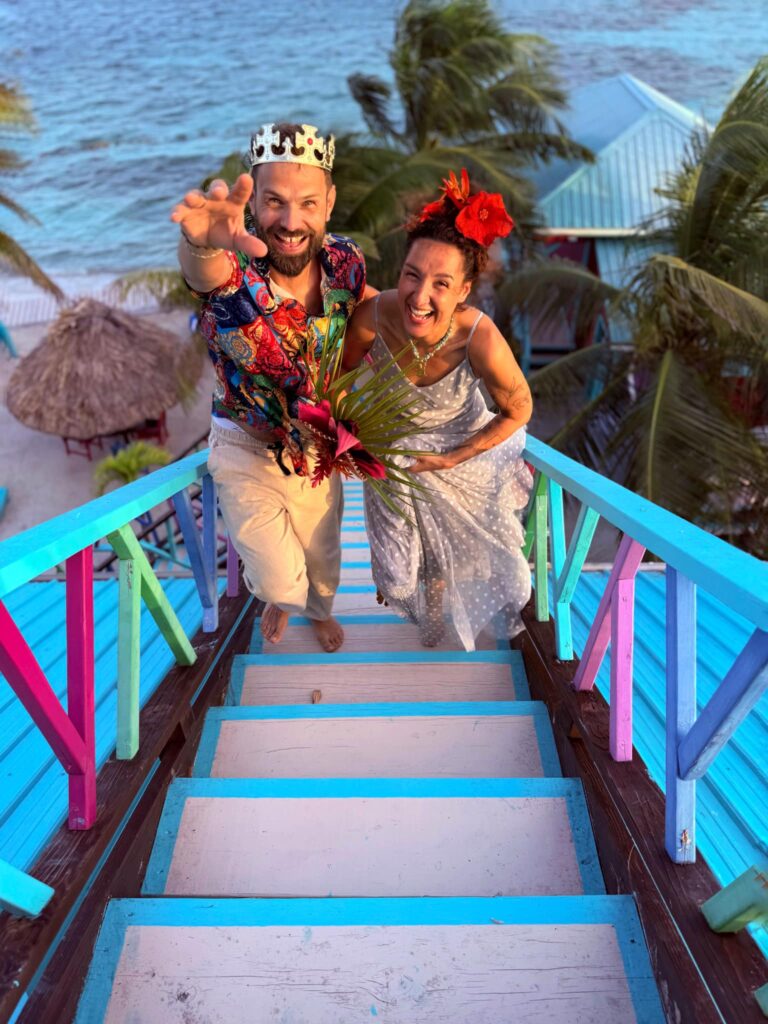 Slub na Karaibach, Ślub w Belize, Wesele na prywatnej wyspie, ślub na jachcie, rafa koralowa