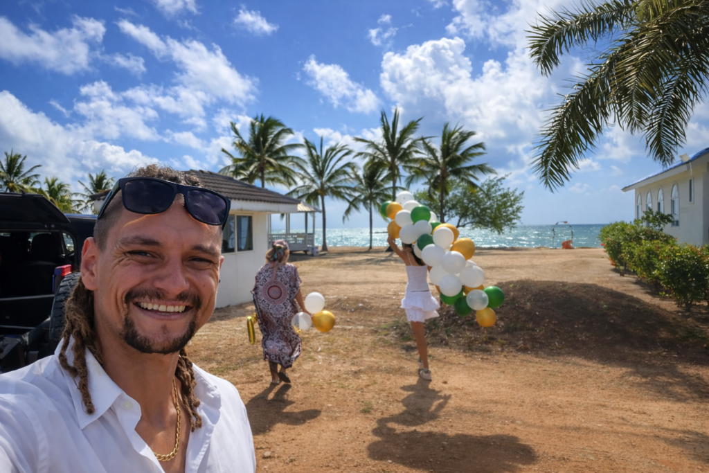 Slub na jachcie na Karaibach Slub na Karaibach, Ślub w Belize, Wesele na prywatnej wyspie, ślub na jachcie, rafa koralowa