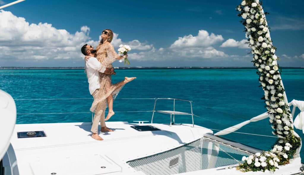 Slub na Karaibach, Ślub w Belize, Wesele na prywatnej wyspie, ślub na jachcie, rafa koralowa